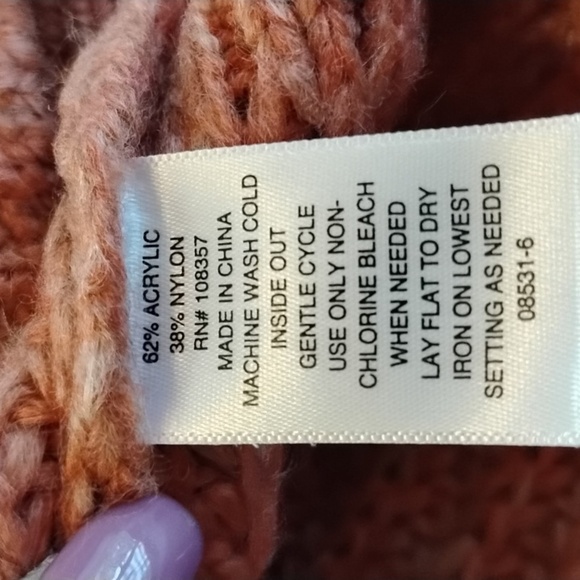 a.n.a Woman's Desert Sand V-Neck Sweater, Size: XL, NWT - Picture 6 of 9